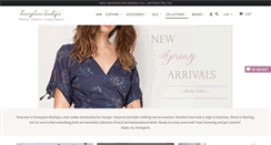 Desktop Screenshot of hourglassboutique.com